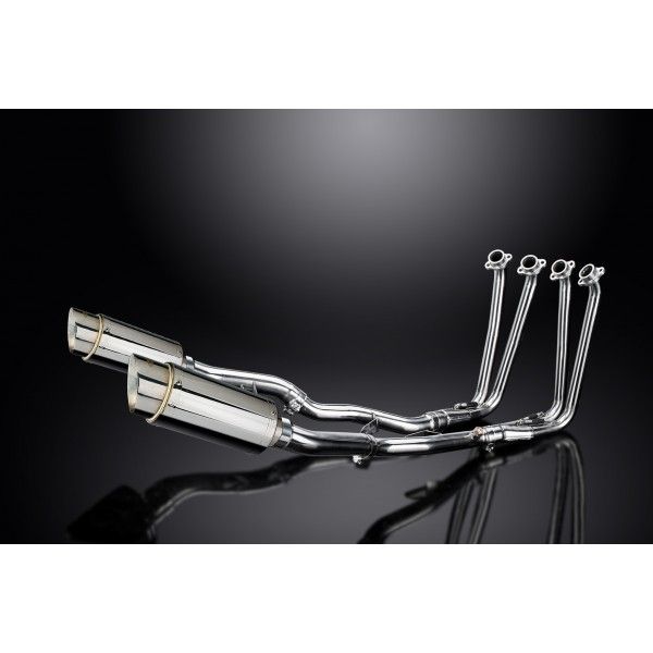 Delkevic volledig systeem Round RVS 200mm - FJR1300/ABS (2006-2020)