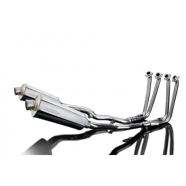 Delkevic volledig systeem Oval RVS 350mm - FJR1300/ABS (2006-2020)