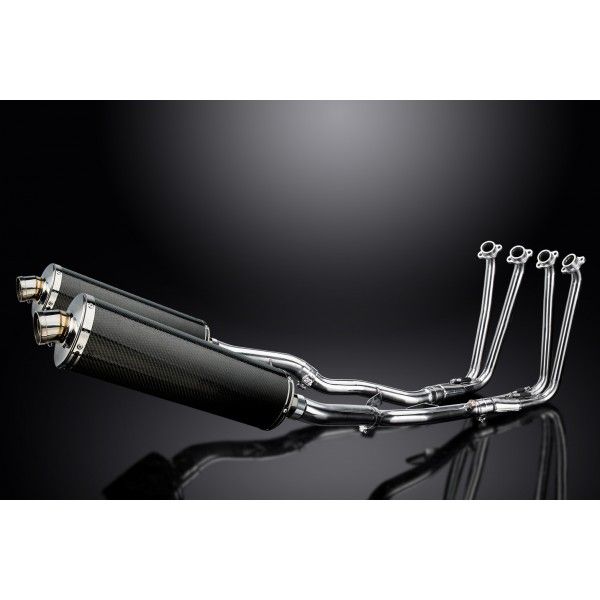 Delkevic volledig systeem Oval Carbon 450mm - FJR1300/ABS (2006-2020)