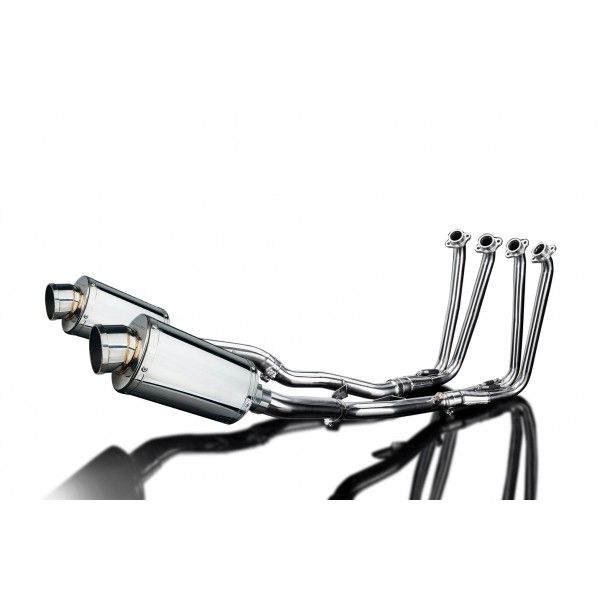 Delkevic volledig systeem Oval RVS 225mm - FJR1300/ABS (2006-2020)