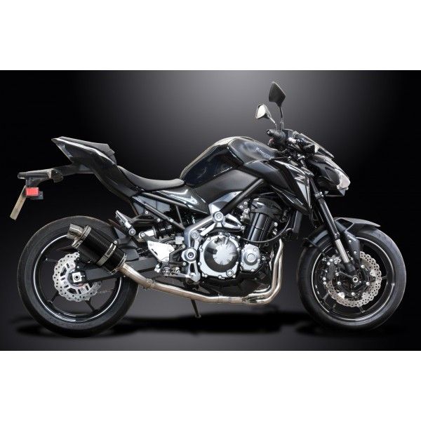 Delkevic volledig systeem Oval Carbon 225mm - Z900 (2017-2019)