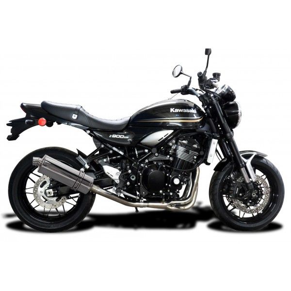 Delkevic volledig systeem Oval RVS 350mm - Z900RS 2018-2020