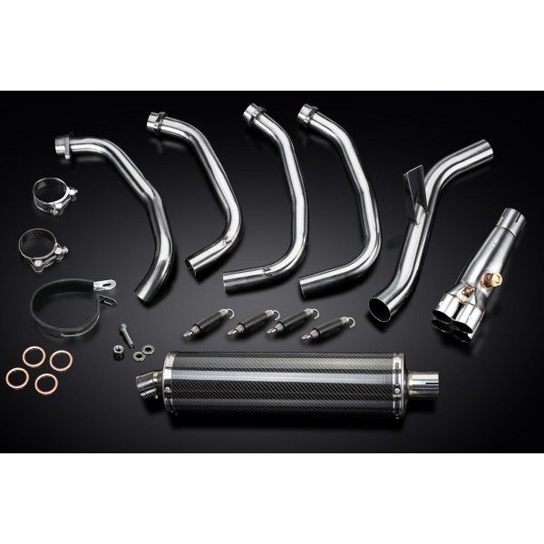 Delkevic volledig systeem Oval Carbon 450mm - Z900RS 2018-2020