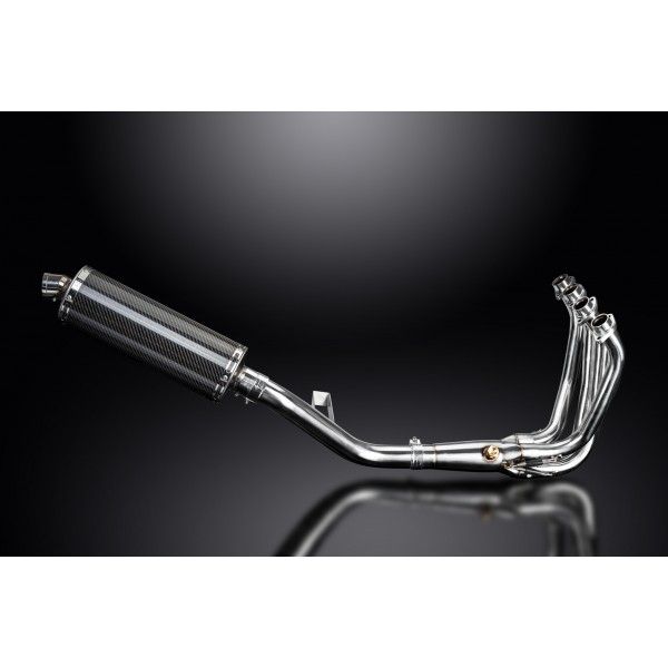 Delkevic volledig systeem Oval Carbon 350mm - Z900RS 2018-2020