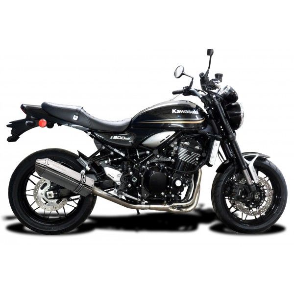 Delkevic volledig systeem Tri-Oval RVS 320mm - Z900RS 2018-2020