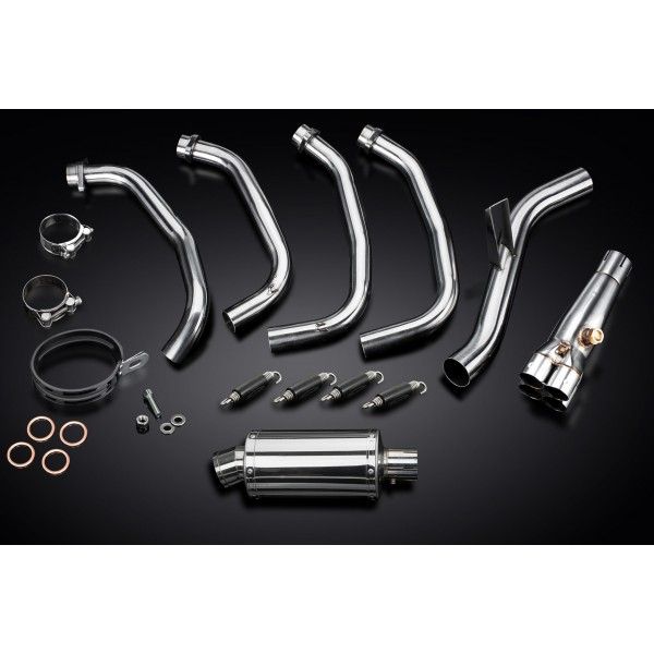 Delkevic volledig systeem Oval RVS 225mm - Z900RS 2018-2020