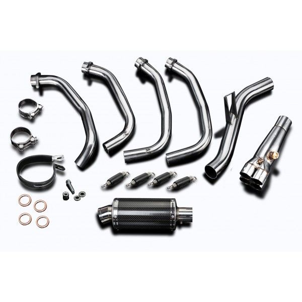 Delkevic volledig systeem Oval Carbon 225mm - Z900RS 2018-2020