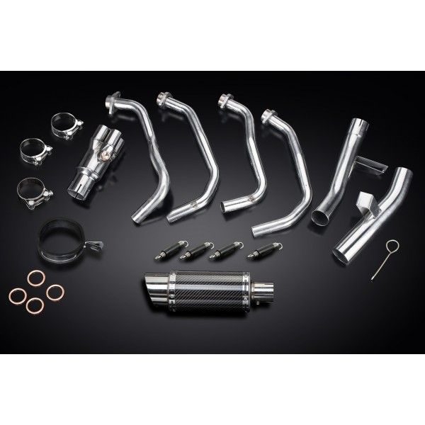 Delkevic volledig systeem Round RVS 200mm - KLZ1000 1000 VERSYS (2015-2018)