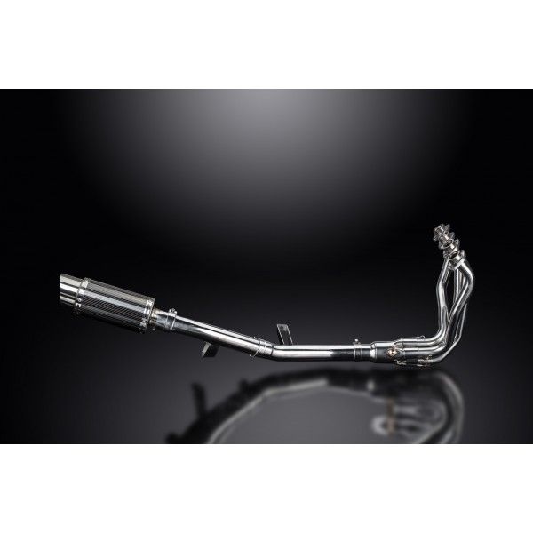 Delkevic volledig systeem Round RVS 200mm - KLZ1000 1000 VERSYS (2015-2018)