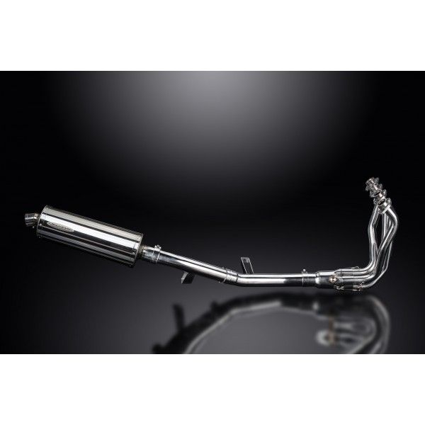 Delkevic volledig systeem Oval RVS 350mm - KLZ1000 1000 VERSYS (2015-2018)