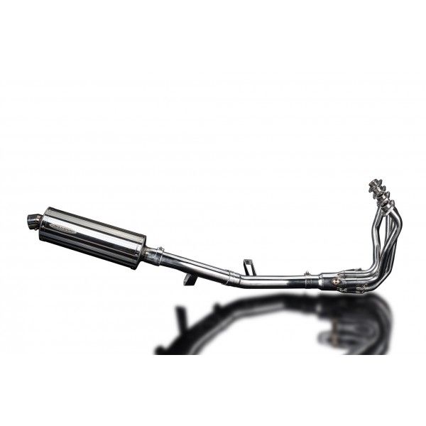 Delkevic volledig systeem Oval RVS 350mm - KLZ1000 1000 VERSYS (2015-2018)