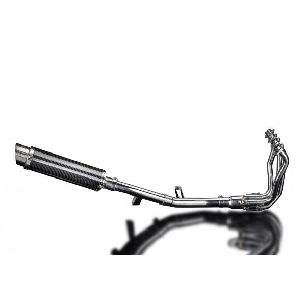 Delkevic volledig systeem Round Carbon 350mm - KLZ1000 1000 VERSYS (2015-2018)