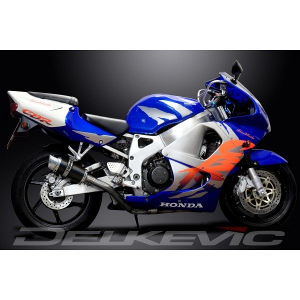 Delkevic volledig systeem Round Carbon 200mm - CBR900RR FIREBLADE (1992-1999)