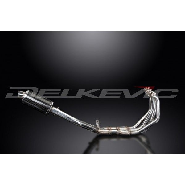 Delkevic volledig systeem Oval Carbon 225mm - CBR900RR FIREBLADE (1992-1999)