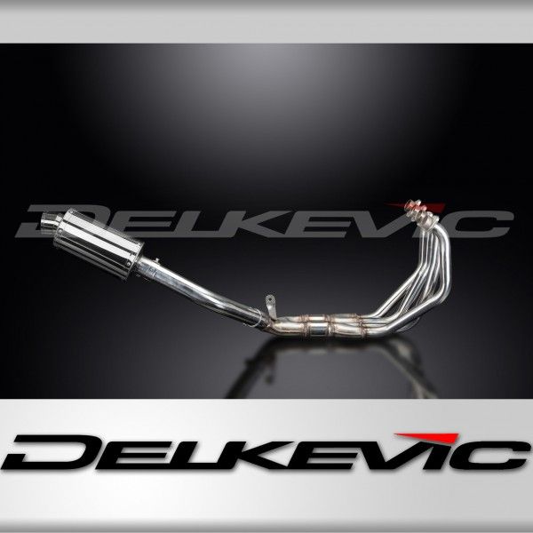 Delkevic volledig systeem Oval RVS 225mm - CBR900RR FIREBLADE (1992-1999)
