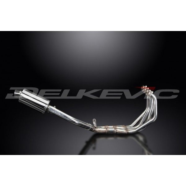Delkevic volledig systeem Oval RVS 225mm - CBR900RR FIREBLADE (1992-1999)
