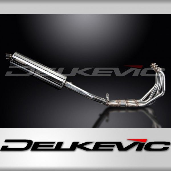 Delkevic volledig systeem Oval RVS 450mm - CBR900RR FIREBLADE (1992-1999)