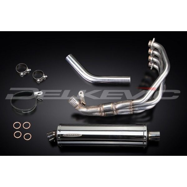 Delkevic volledig systeem Oval RVS 450mm - CBR900RR FIREBLADE (1992-1999)