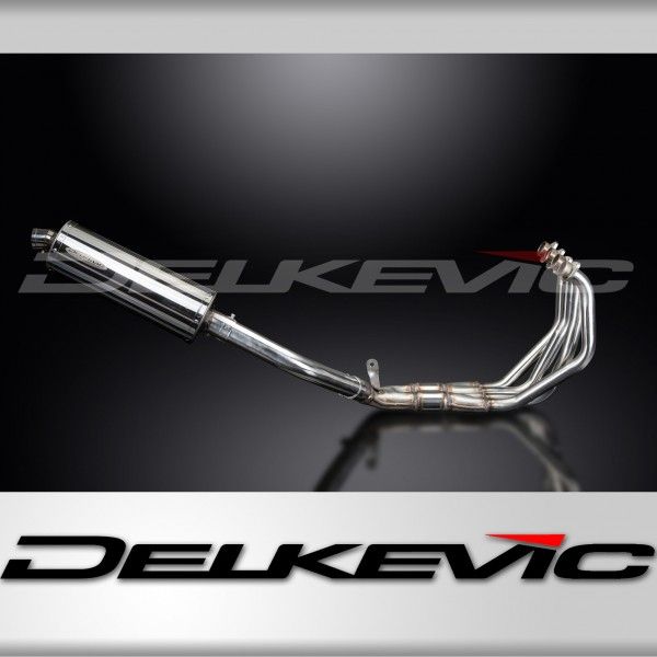 Delkevic volledig systeem Oval RVS 350mm - CBR900RR FIREBLADE (1992-1999)
