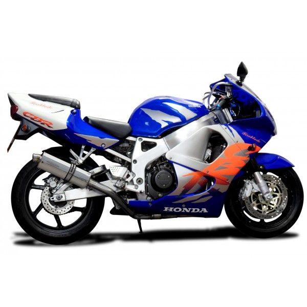 Delkevic volledig systeem Oval RVS 350mm - CBR900RR FIREBLADE (1992-1999)