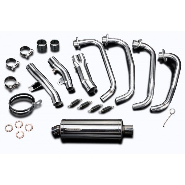Delkevic volledig systeem Oval RVS 350mm - CB1100A (2013-2017)