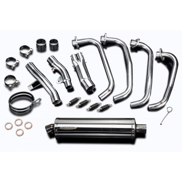 Delkevic volledig systeem Oval RVS 450mm - CB1100A (2013-2017)