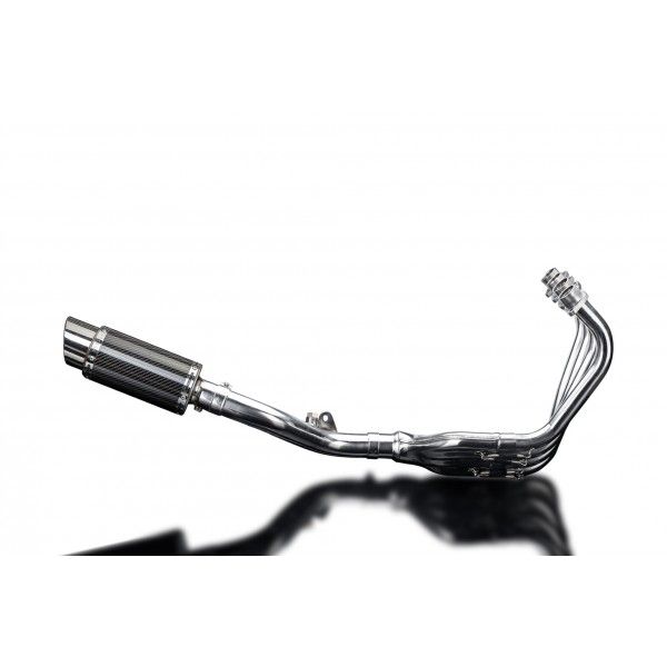 Delkevic volledig systeem Round Carbon 200mm - CB600F HORNET (2007-2013)