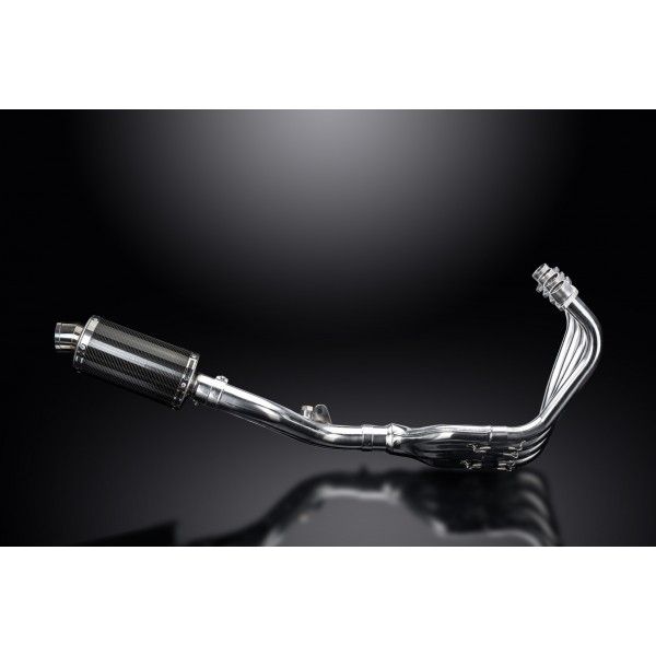 Delkevic volledig systeem Oval Carbon 225mm - CB600F HORNET (2007-2013)