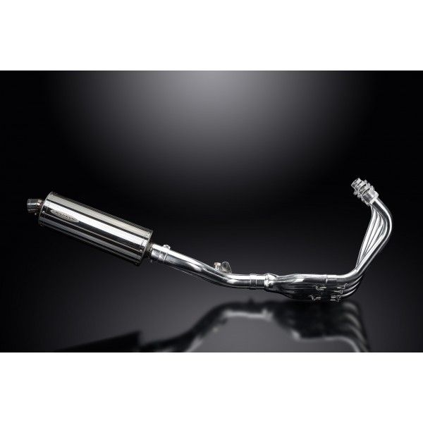 Delkevic volledig systeem Oval RVS 350mm - CB600F HORNET (2007-2013)