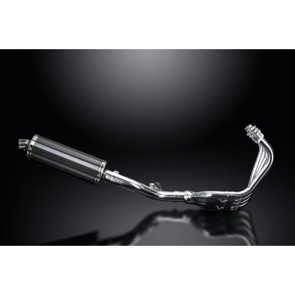 Delkevic volledig systeem Oval Carbon 350mm - CB600F HORNET (2007-2013)
