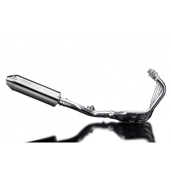 Delkevic volledig systeem Tri-Oval RVS 320mm - CB600F HORNET (2007-2013)