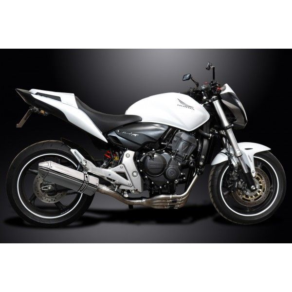 Delkevic volledig systeem Tri-Oval RVS 320mm - CB600F HORNET (2007-2013)
