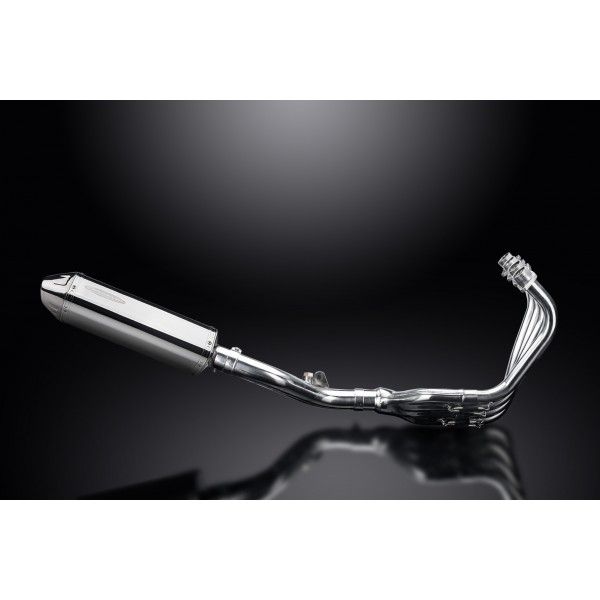 Delkevic volledig systeem Tri-Oval RVS 320mm - CB600F HORNET (2007-2013)