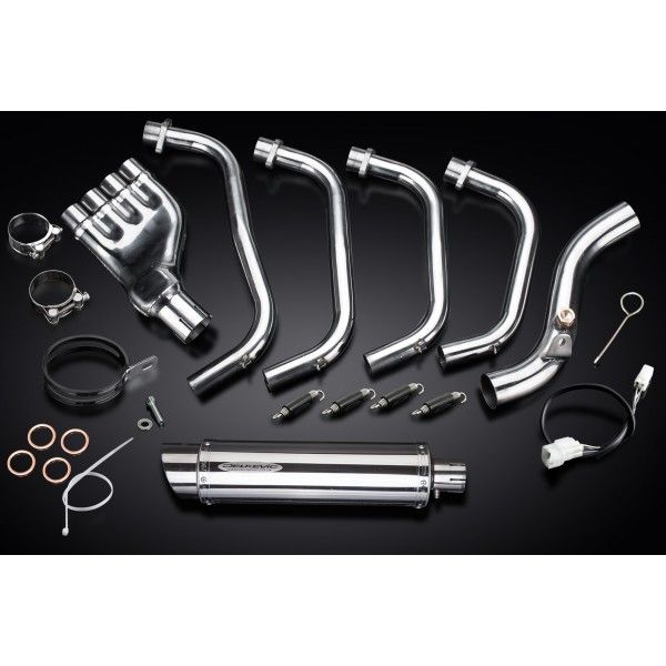 Delkevic volledig systeem Round RVS 350mm - CB600F HORNET (2007-2013)