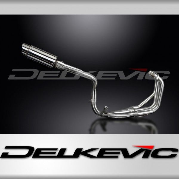 Delkevic volledig systeem Round RVS 200mm - CB600F HORNET (1998-2002)