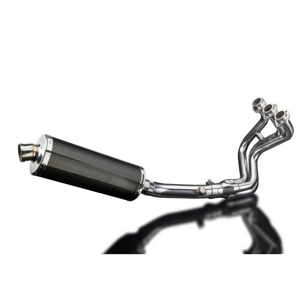 Delkevic volledig systeem Oval Carbon 350mm - MT-09 (2015-2020)