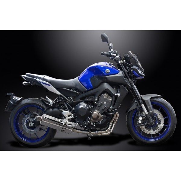 Delkevic volledig systeem Oval RVS 350mm - MT-09 (2015-2020)