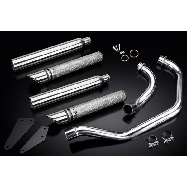 Delkevic volledig systeem Round RVS 550mm - XV535 (1987-2003)