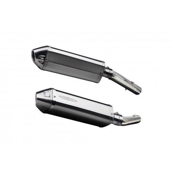 Delkevic slip-on kit Tri-Oval RVS 320mm - TUONO1000R/ FACTORY (2006-2010)