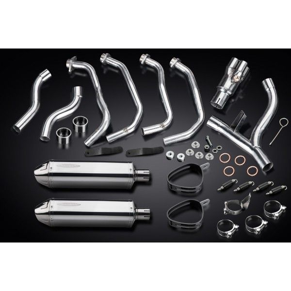 Delkevic volledig systeem Tri-Oval RVS 320mm - Z1000SX Z1000 (2010-2020)