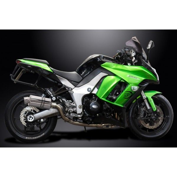 Delkevic volledig systeem Oval RVS 225mm - Z1000SX Z1000 (2010-2020)