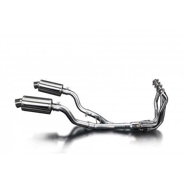 Delkevic volledig systeem Oval RVS 225mm - Z1000SX Z1000 (2010-2020)