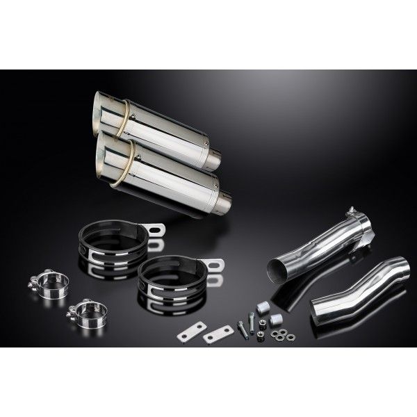 Delkevic slip-on kit Round RVS 200mm - Z1000SX (2010-2019)