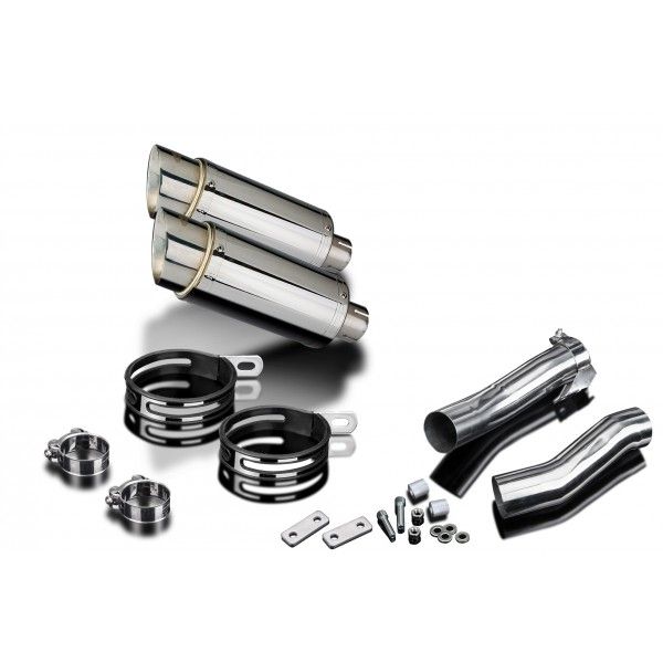 Delkevic slip-on kit Round RVS 200mm - Z1000SX (2010-2019)