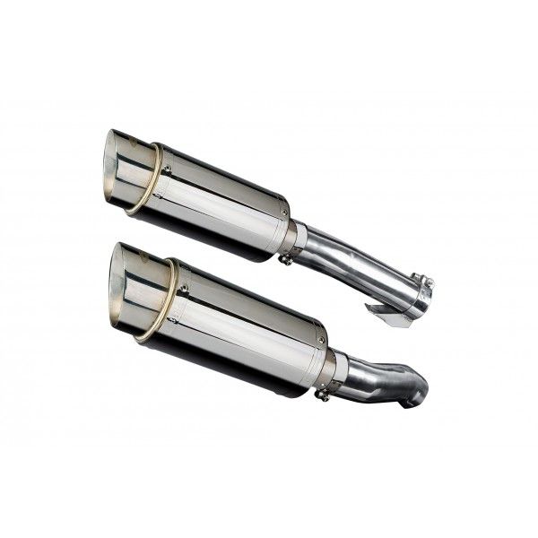 Delkevic slip-on kit Round RVS 200mm - Z1000SX (2010-2019)