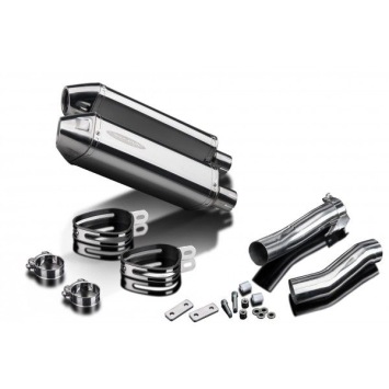 Delkevic slip-on kit Tri-Oval RVS 320mm - Z1000SX (2010-2019)