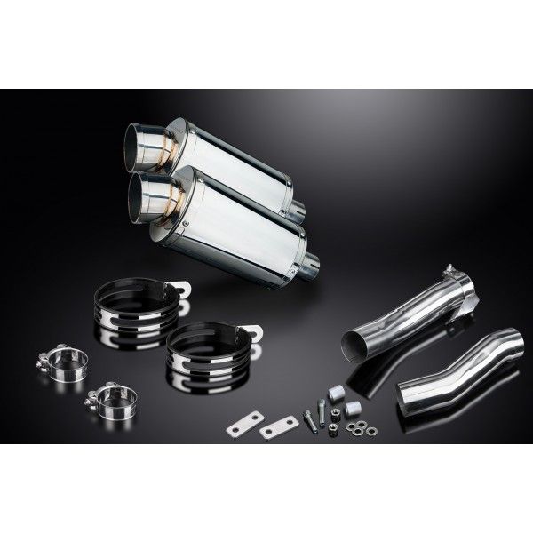 Delkevic slip-on kit Oval RVS 225mm - Z1000SX (2010-2019)