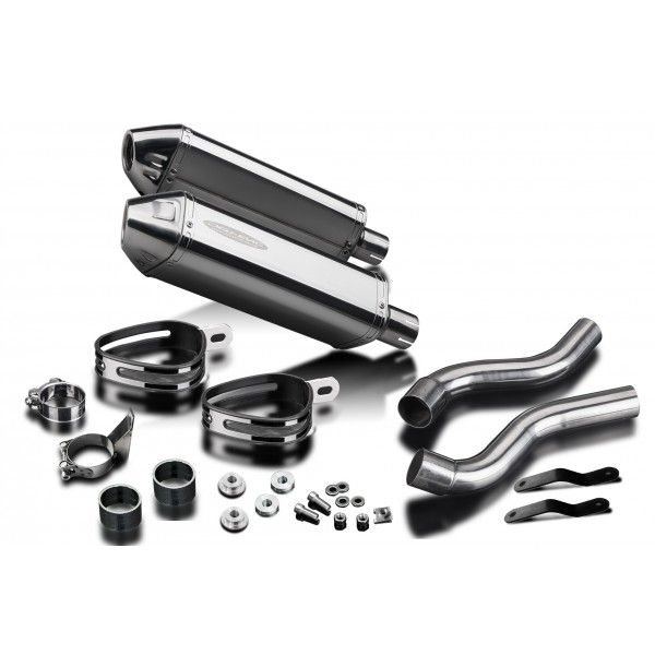 Delkevic slip-on kit Tri-Oval RVS 320mm - Z1000SX (2010-2019)