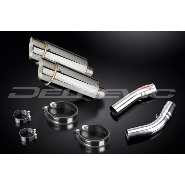 Delkevic slip-on kit Round RVS 200mm - 1198 (2009-2011)