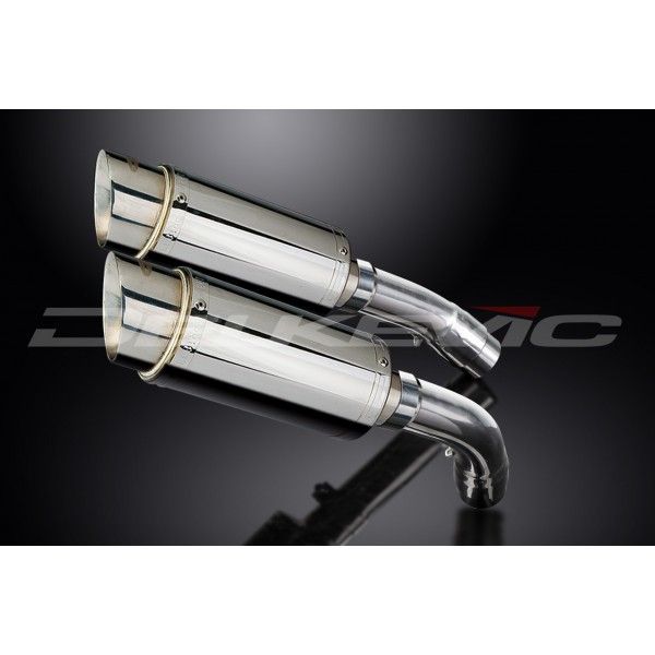 Delkevic slip-on kit Round RVS 200mm - 1198 (2009-2011)